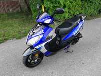 Skuter 50cc Barton Huragan XXL Największa rama Zipp Romet Junak