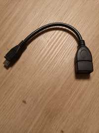 Kabel micro USB - USB żeński.