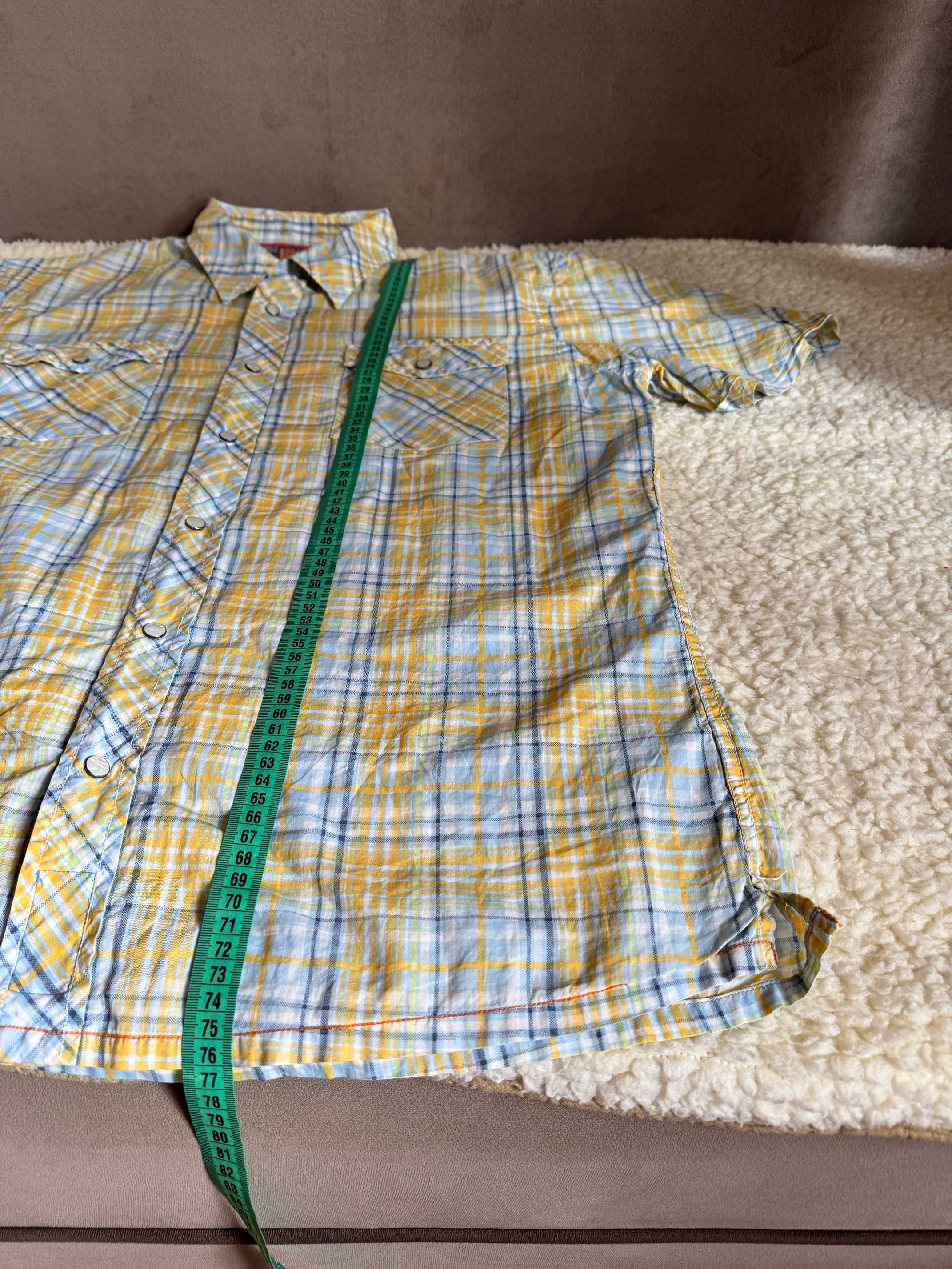 Koszula męska, casualowa, letnia, Hilfiger Denim XL.