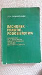 "Rachunek prawdopodobieństwa", L.T.Kubik