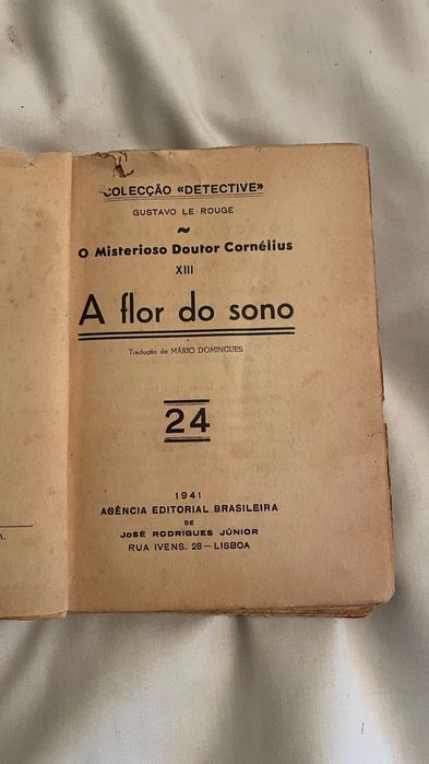 Livro A Flor Do Sono