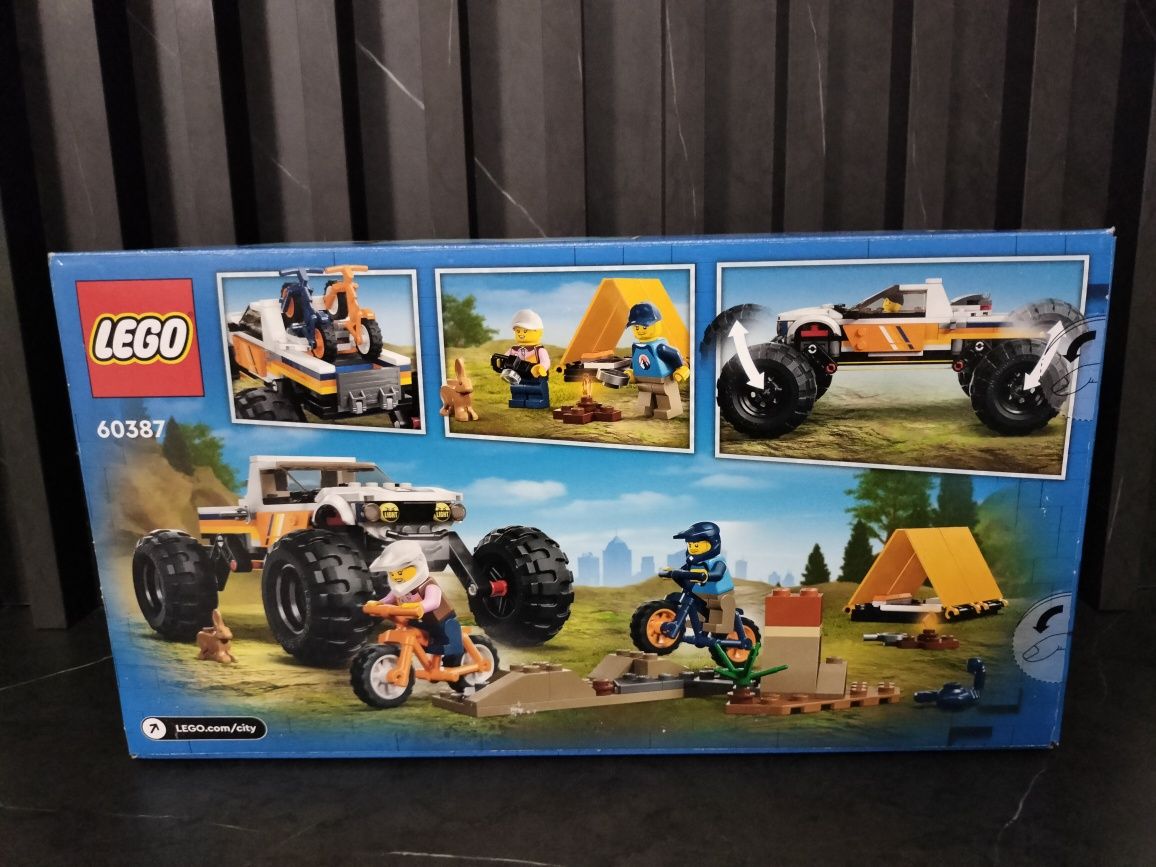 Nowe LEGO City 60387 Przygody samochodem terenowym 4x4
