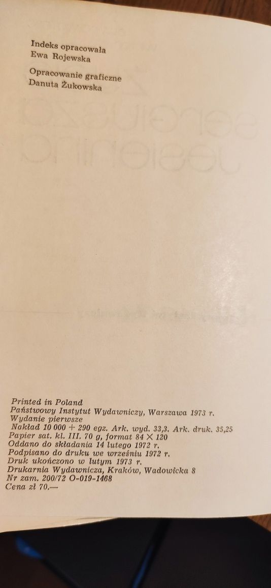 "Życie Sergiusza Jesienina" Elwira Watała