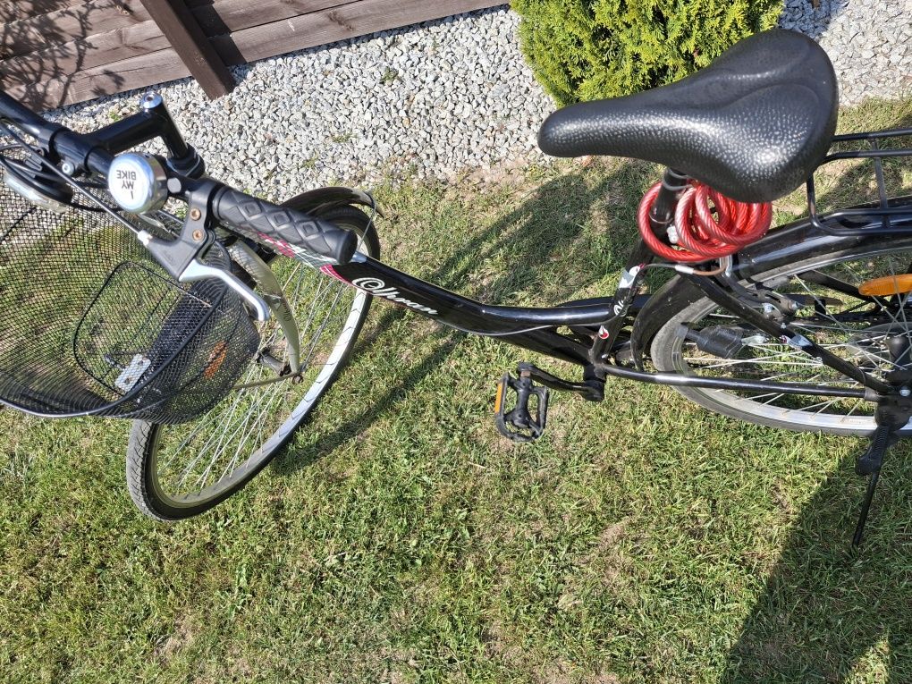 Rower Miejski Trekkingowe OLPRAN MERCURY LUX 28, SHIMANO