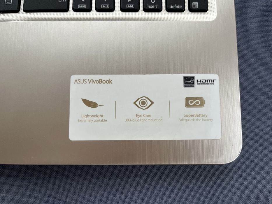 Laptop ASUS VivoBook R540UA-DM1783T złoty