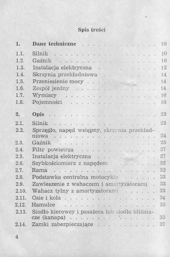 Instrukcja obsługi MZ ES 175 250