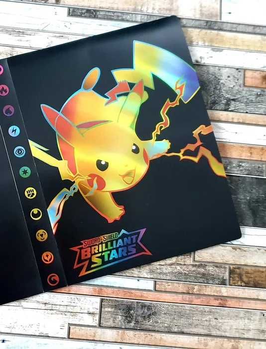 Śliczny album do kolekcjonowania kart Pokemon