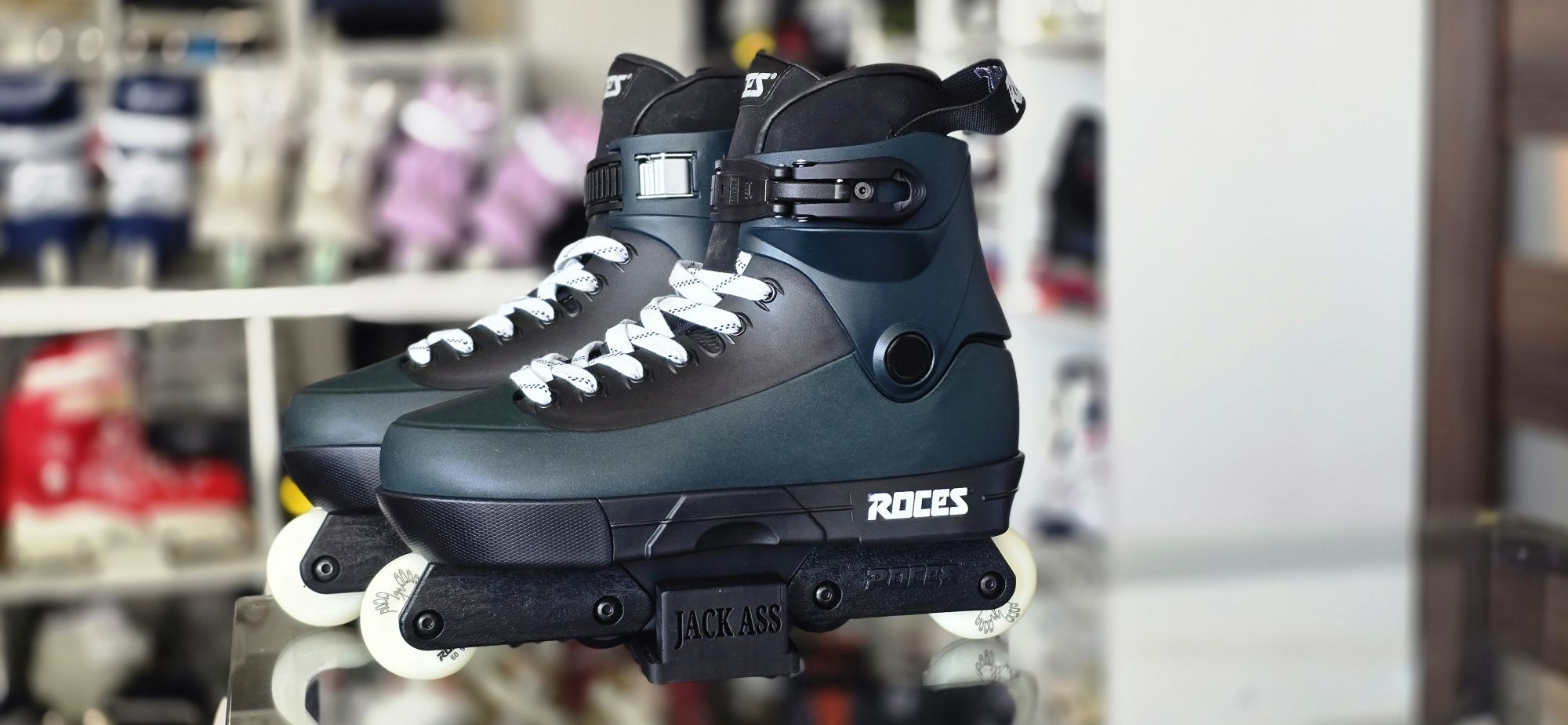 Rolki agresywne Roces 5TH element Fuka Green Pro model Yuto Goto Nowe