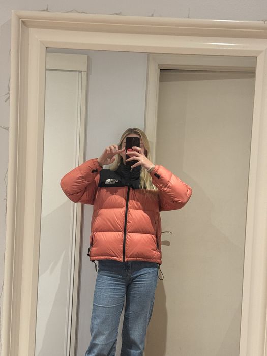 North Face 700 Puffer Jacket Pink Salmon