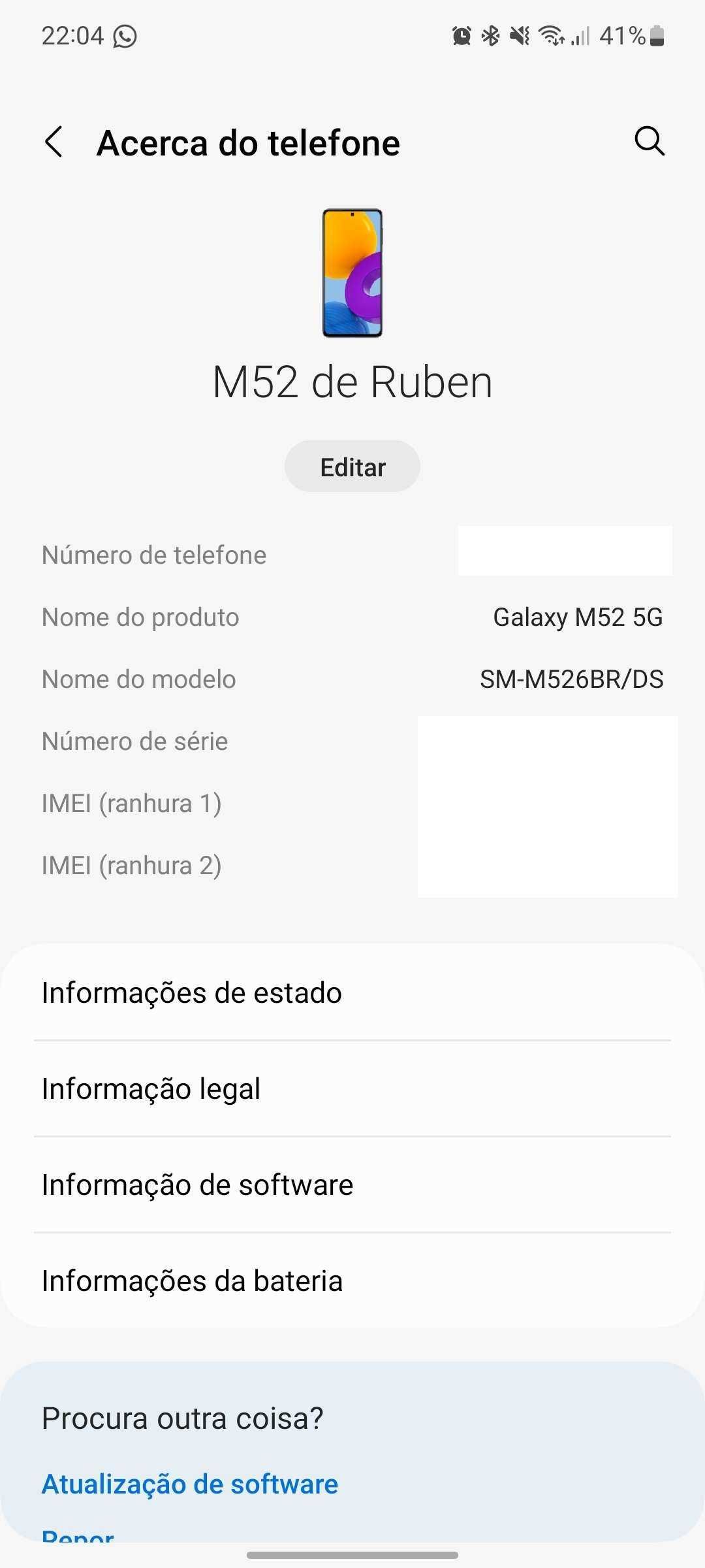 Samsung M52 5G 128GB 8GB RAM