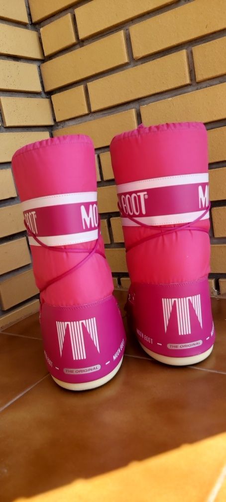 Moon boot śniegowce buty zimowe cieple wiązane 40 moonboots
