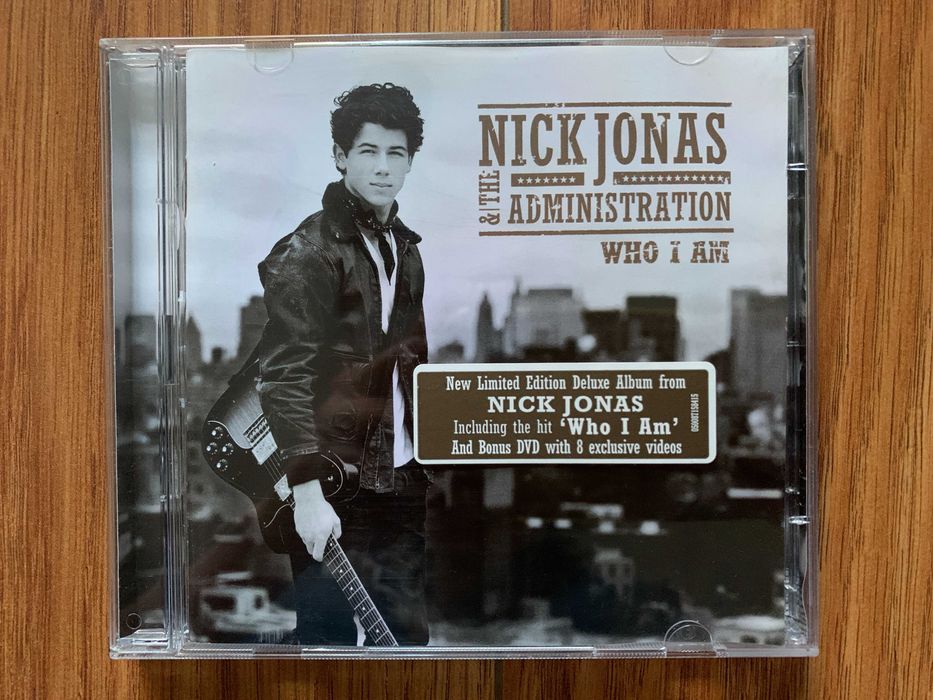 Nick Jonas - Who I Am - CD + DVD - Edição limitada