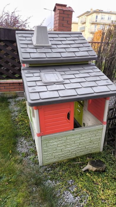 Domek Smoby dla dzieci do ogrodu na taras do zabawy