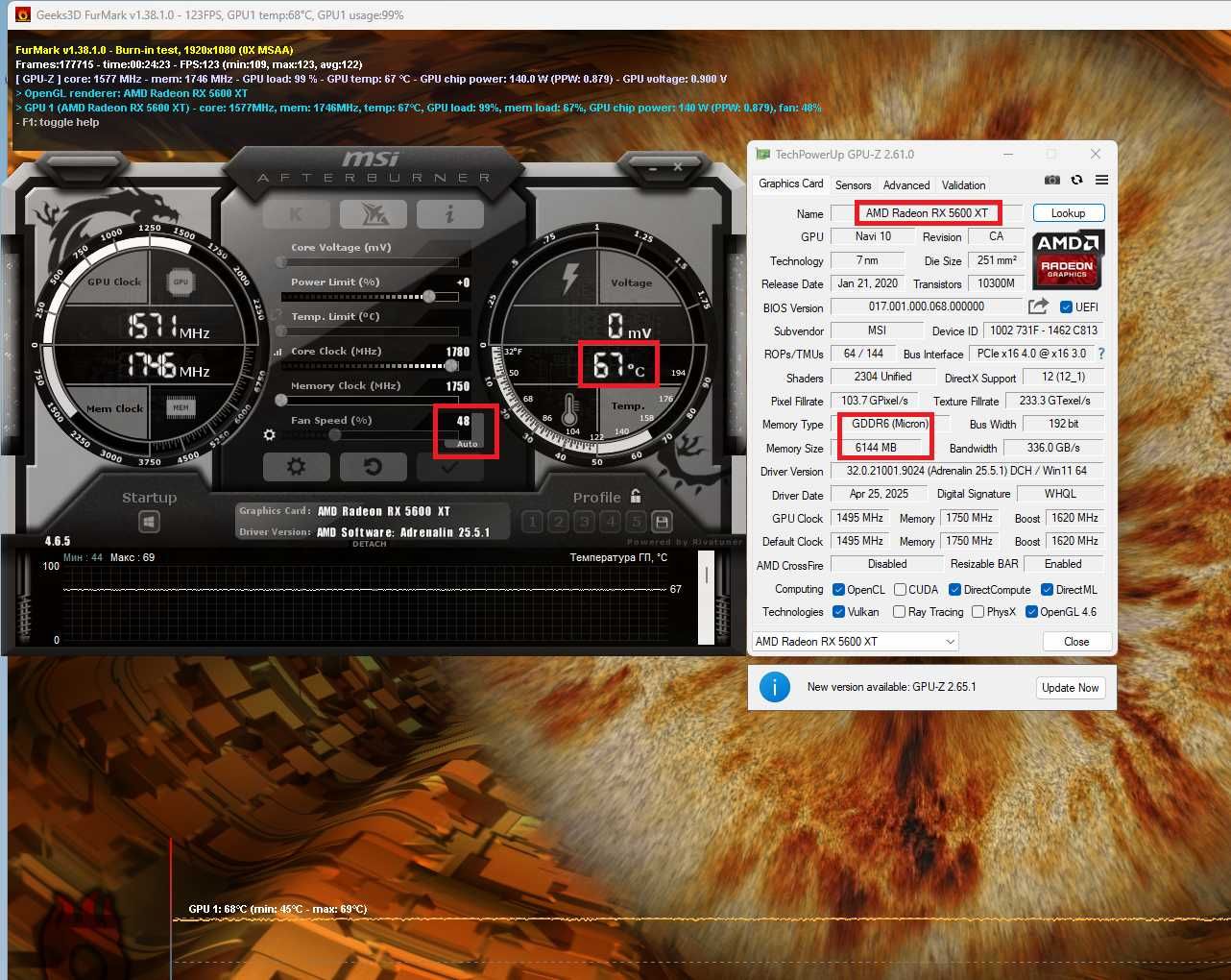 Ігровий ПК Ryzen 5 5600 RX 5600 XT 6GB  6|12 ядер 16 DDR4 M.2 512 AM4