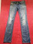 DIESEL 1978 Lowky Jeans Spodnie Damskie Biodrówki W27 L34 Italy Stretc