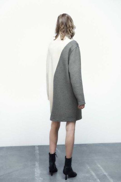 Коротка м’яка сукня від zara