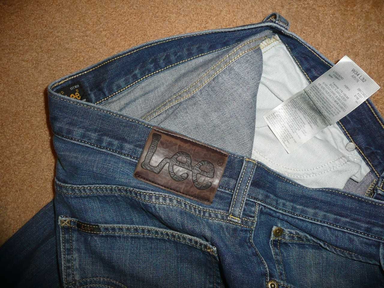 Spodnie dżinsy LEE W34/L32=45/104cm jeansy ARVIN