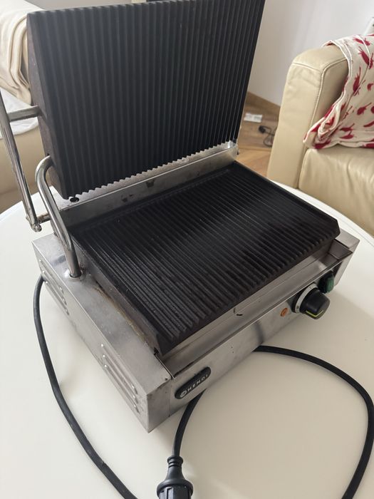 Sprzęt gastronomiczny opiekacz grill elektryczny kebab panini bułka