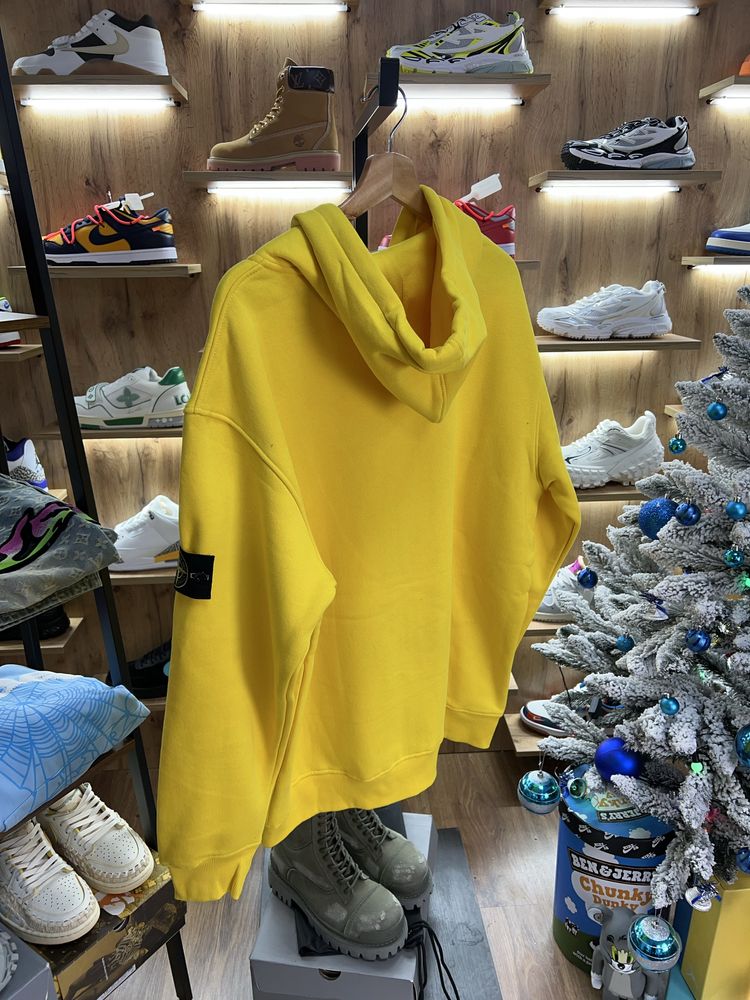 Зіп Худі Stone Island Yellow