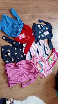 Zestaw paka 92 98 t shirty swetry koszule bluzy hm gratisy ciuchy