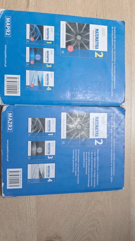 Podręcznik i zbiór zadań matematyka 2 zakres rozszerzony OE Pazdro