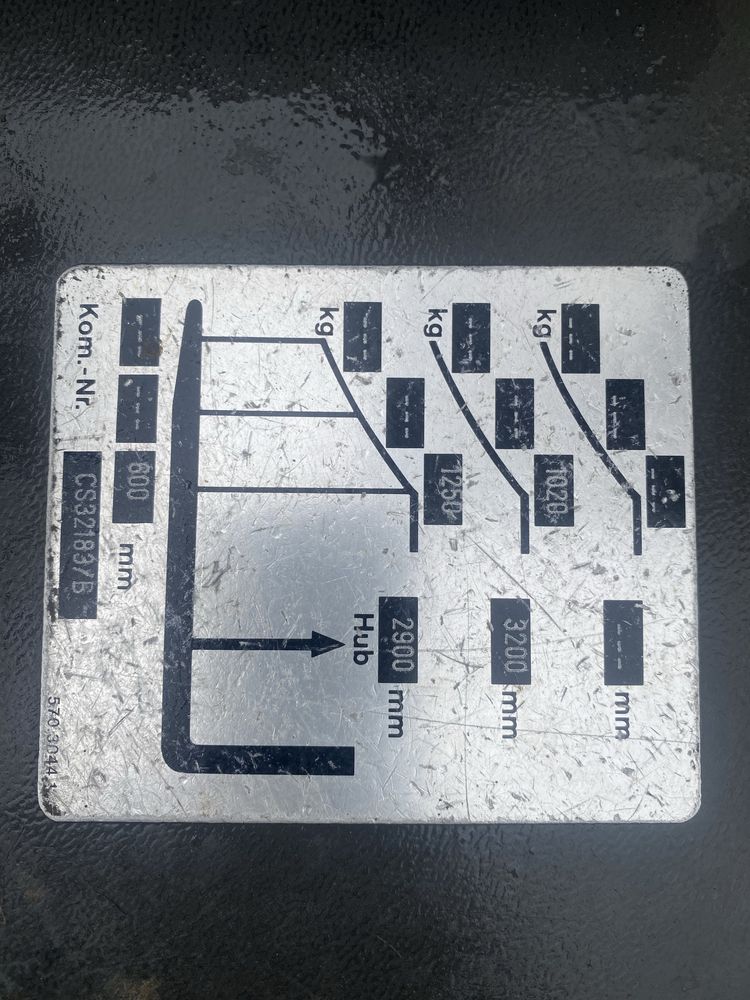 Wózek Altet 125 elektryczny wysokiego składowania 3m spr z Francji