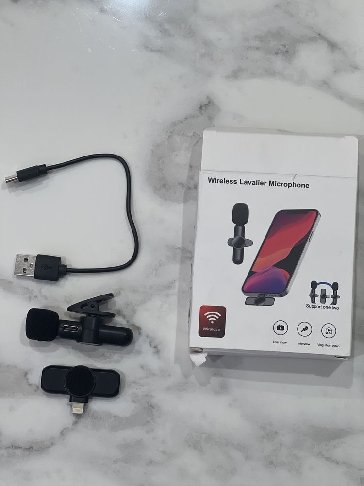 Wireless lavalier microphone