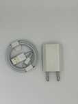 Kostka Adapter Iphone 5W + Kabel Lithning USB-A 1 M bialy