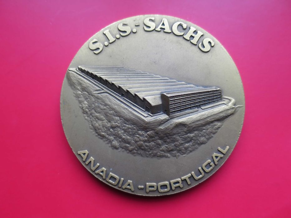 Medalha SIS Sachs - Novas Instalações / 1971 motorizadas motas motos