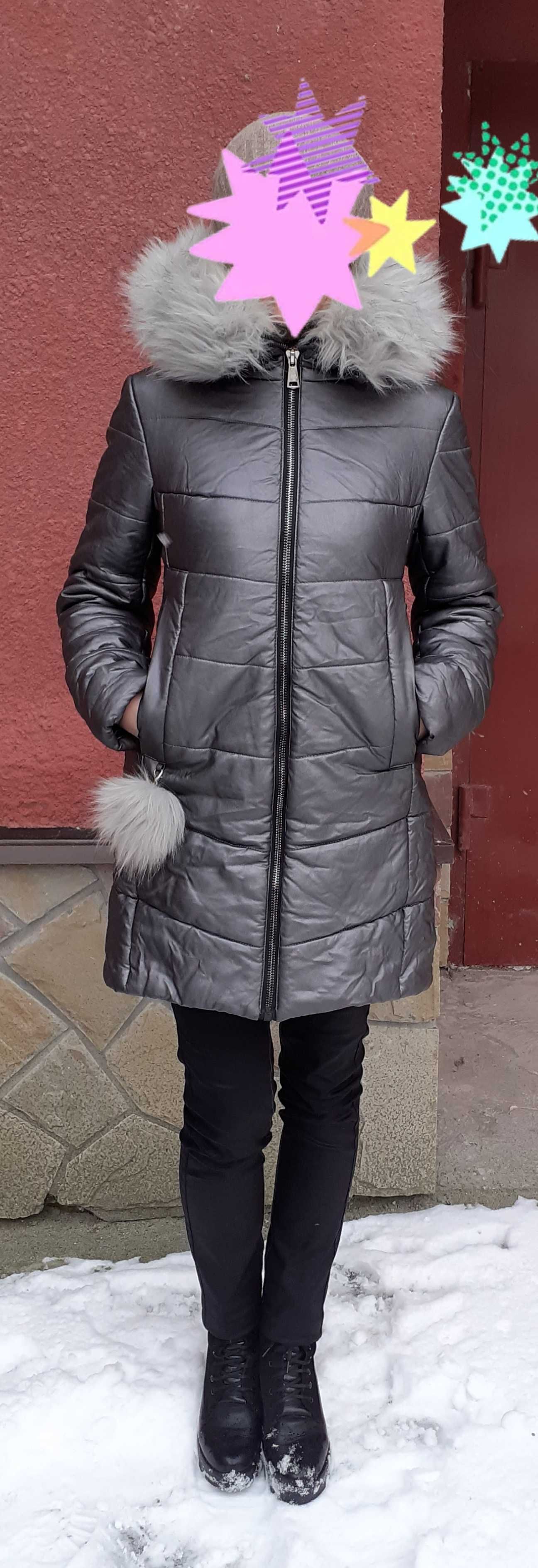 Куртка, плащ жіноча осінь- зима S-M, 38-40 р.