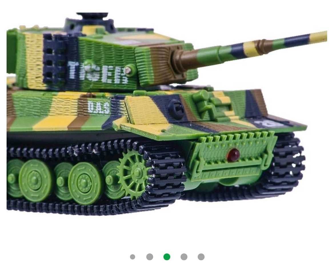 Танк на радіокеруванні 1:72 Great Wall Toys Tiger 2117 (хакі зелений)