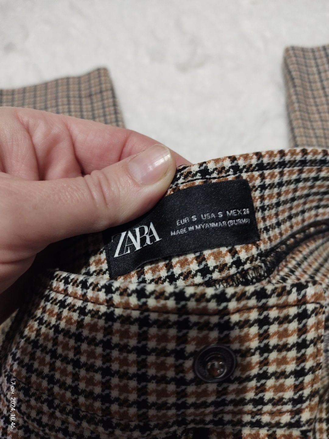 Брюки Zara гусяча лапка