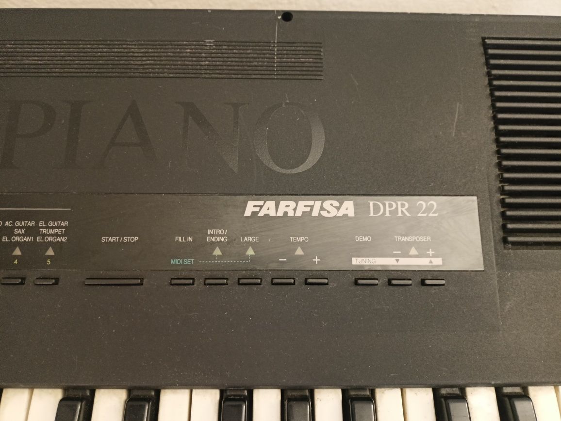 Zawodowy Keyboard Farfisa -DPR22.