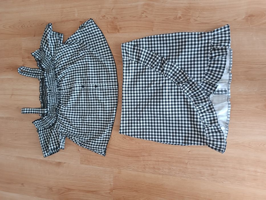 Romantyczny Komplet letni hiszpanka XS-S 34-36 Mohito Mango