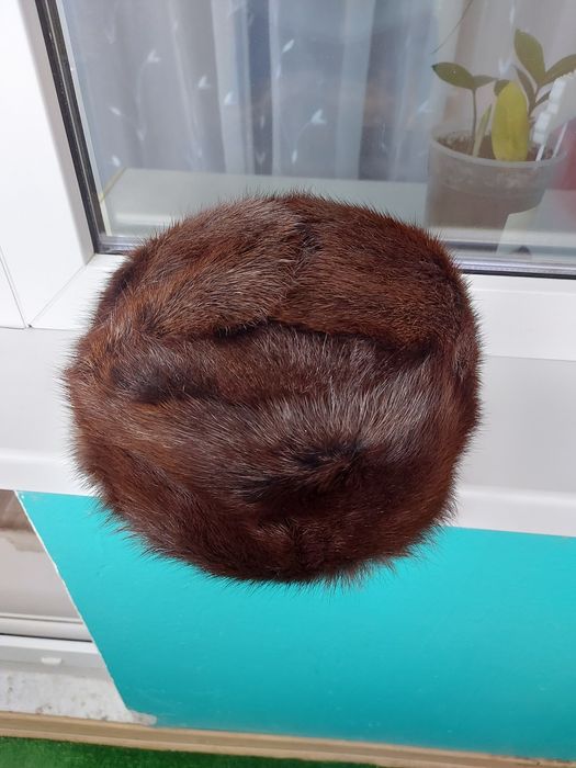 Норковая шапка женская/мужская