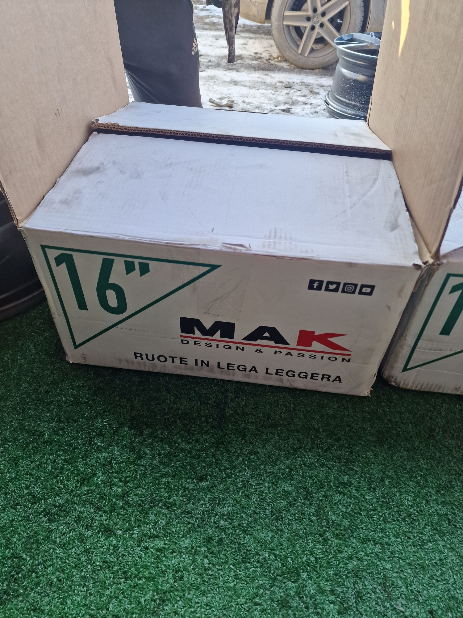 Alufelgi 16 5×130 MAK Fiat Ducato Peugeot Boxer Citroen Jumper Nowe