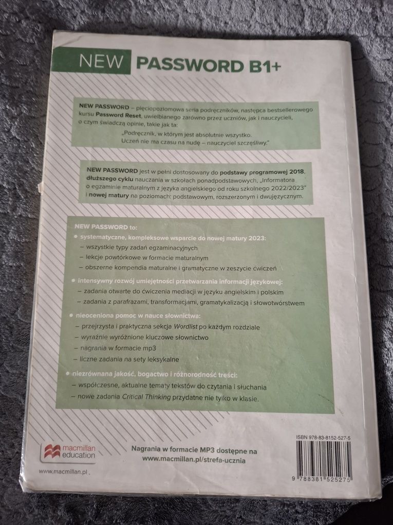 New Password B1+ podręcznik do j.angielskiego