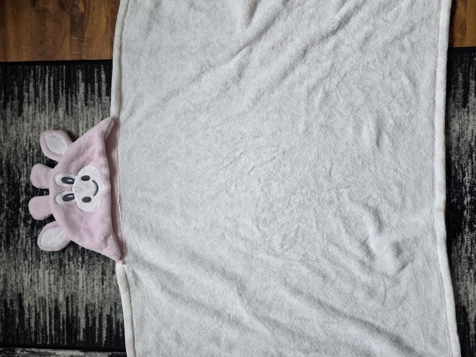 Kocyk krówka, ręcznik dla niemowlaka
