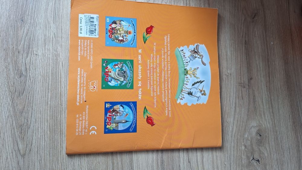 Vipo Pocztówka z tulipanem Holandia