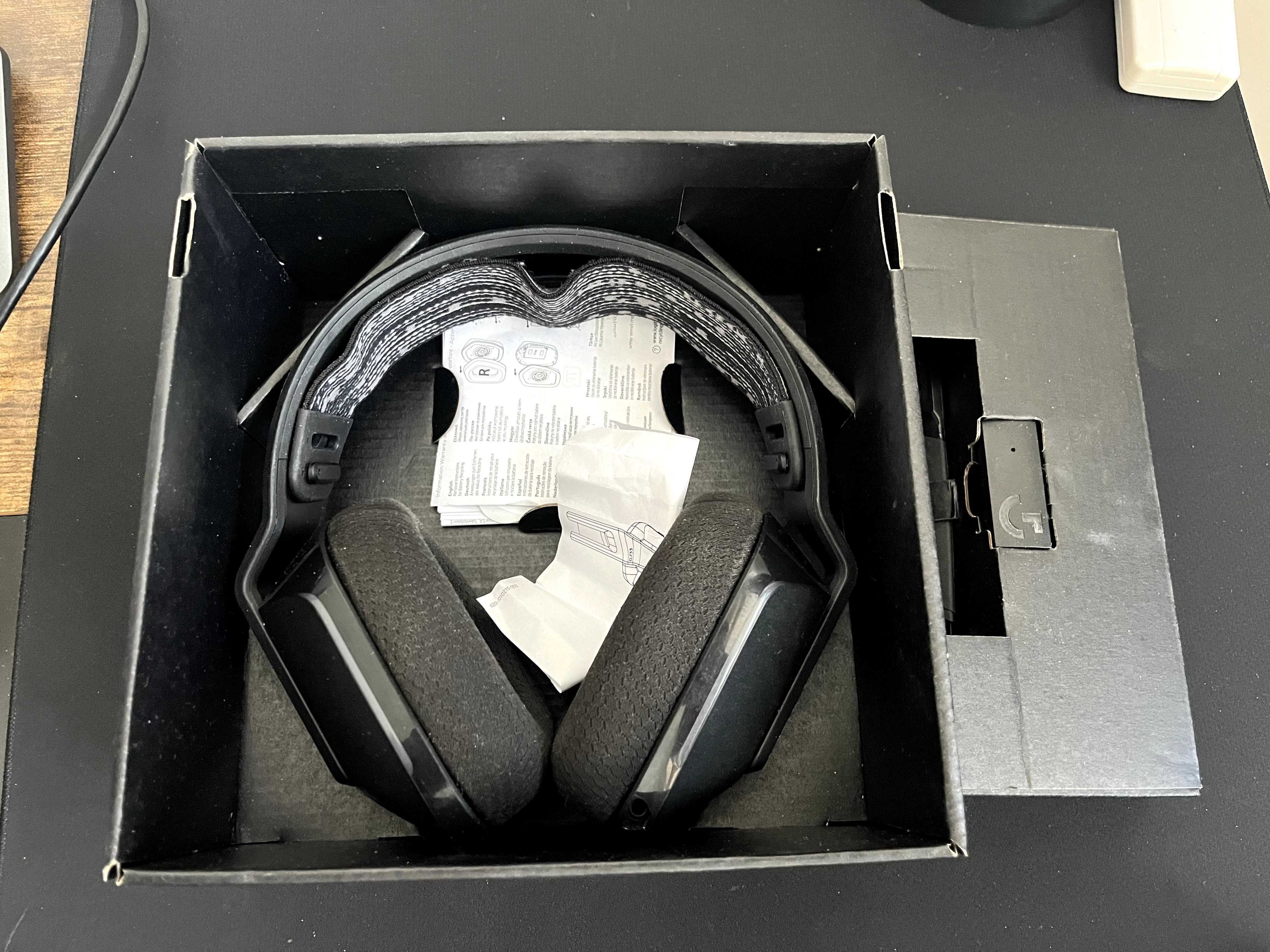 Logitech G733 Lightspeed Wireless RGB Headset Black EU (981-000864)