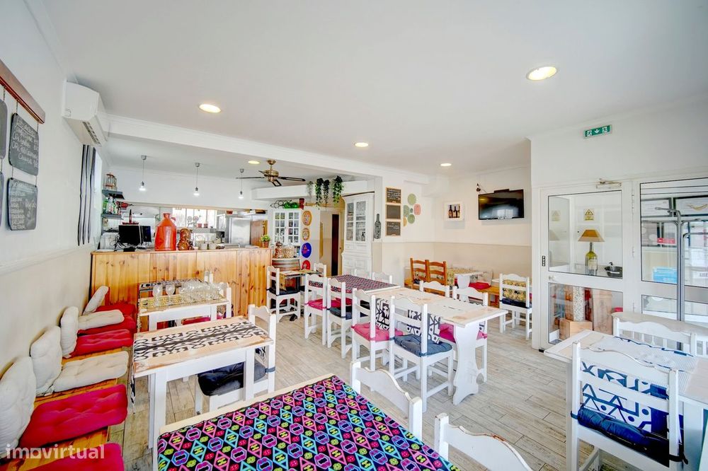 Restaurante em funcionamento