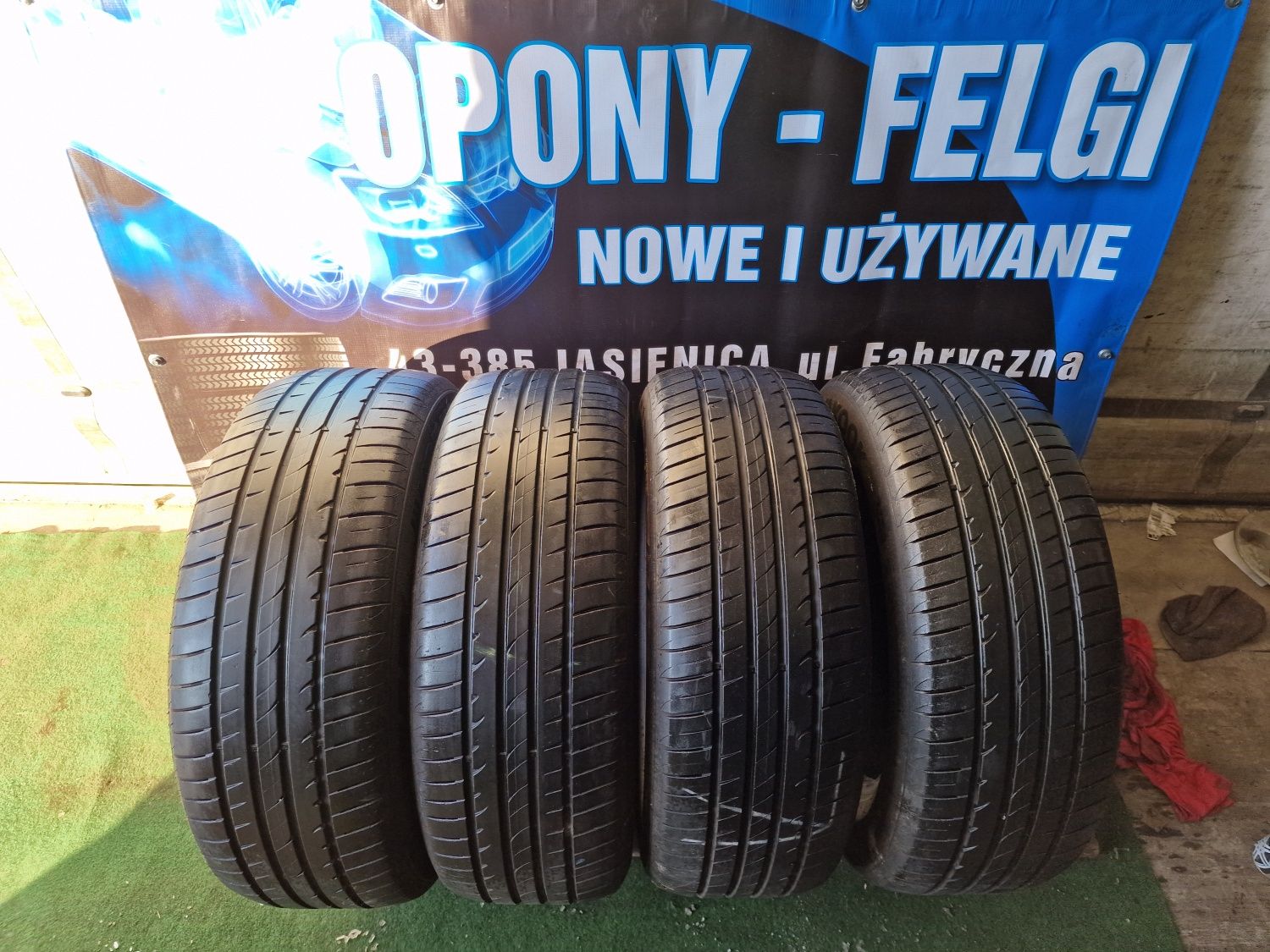 225/60/17 Opony letnie Hankook piękna Komplet