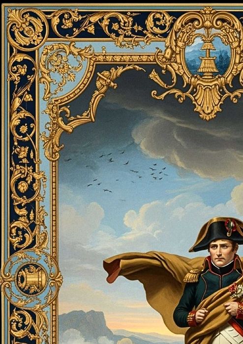Obraz na płótnie - Napoleon Bonaparte - wielkość 59 cm x 84 cm