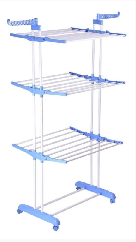 Многоярусная сушилка для белья, вещей, одежды Garment rack with wheels