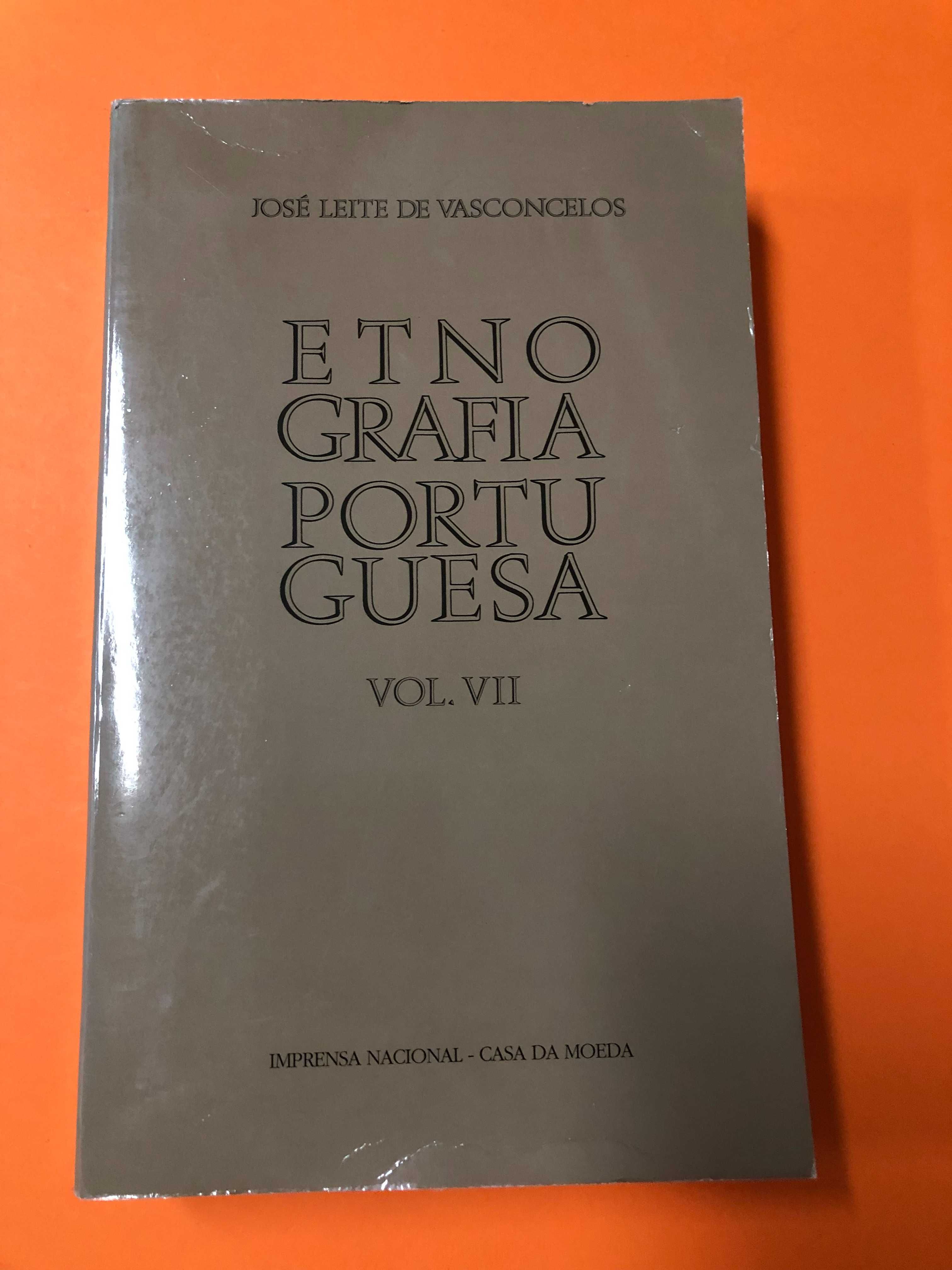 Etnografia portuguesa Vol. VII - José Leite de Vasconcelos