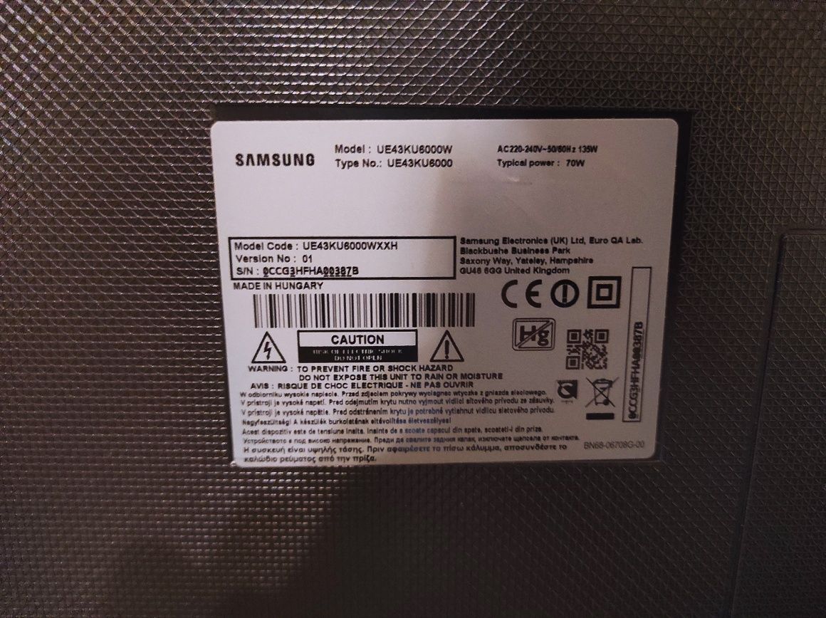 Telewizor Samsung 43cale