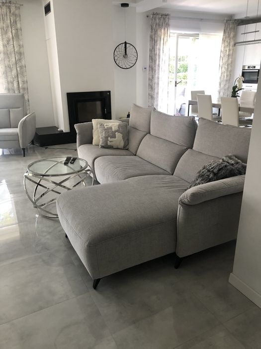 Kanapa narożnik Chellenger z funkcja relax