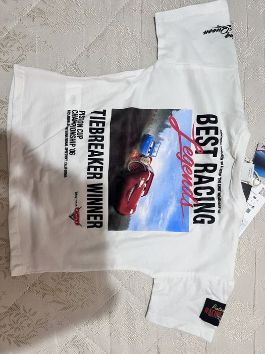 Дитяча футболка Zara з принтом Mcqeen (3 роки, 98 см)