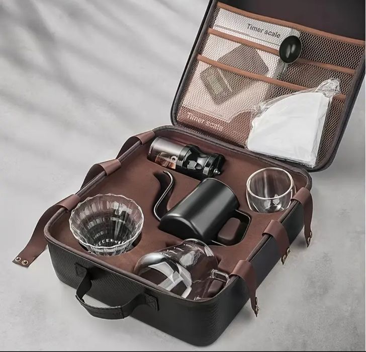 Дорожній кавовий набір