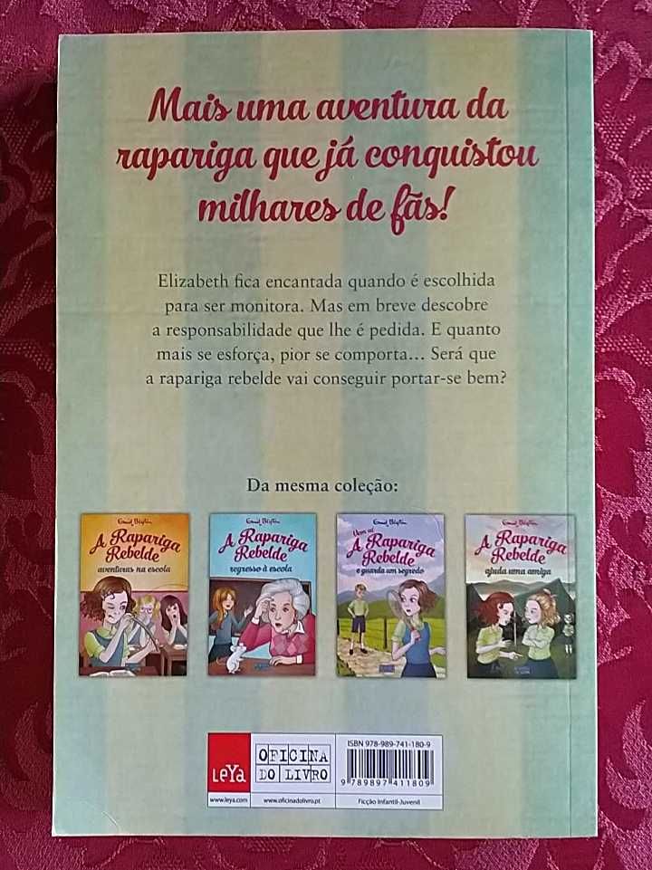 A rapariga rebelde brilha na escola, de Enid Blyton